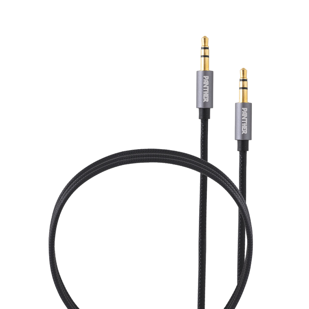 Panther Force 1.2M AUX Cable - PF110 - Extended Length for Clear Audio and Universal Compatibility Panther Force 1.2M AUX Cable - PF110 - Extended Length for Clear Audio and Universal Compatibility
